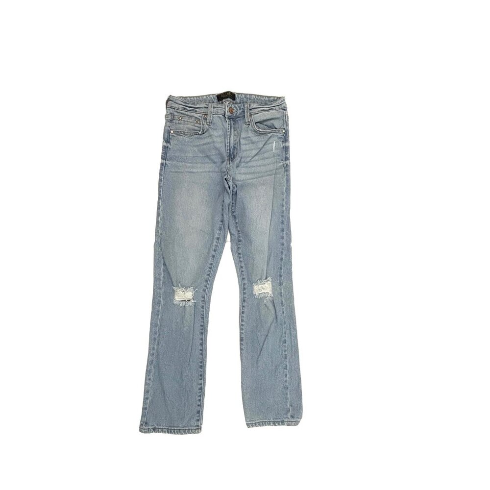 Rachel‎ by Rachel Roy Distressed Slim Straight Women's size 4 Blue Denim Jeans